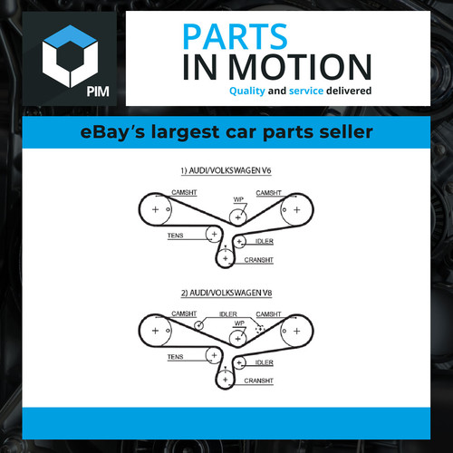 Timing belt fits touareg - vw, 7l